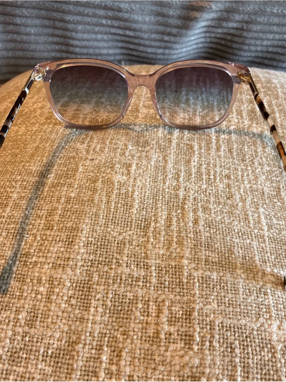 Purple Gradient Round Sunglasses